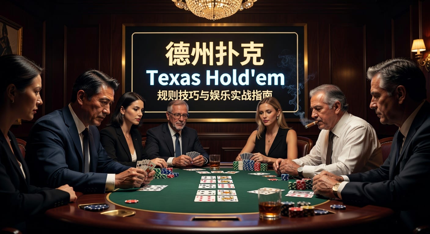 德州扑克 texas hold'em 实战规则与入门决策