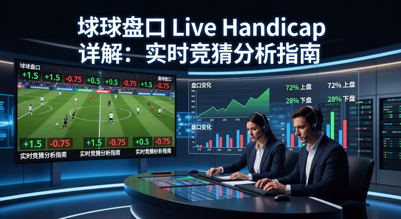 滚球盘口 live handicap 实时判断与投注技巧