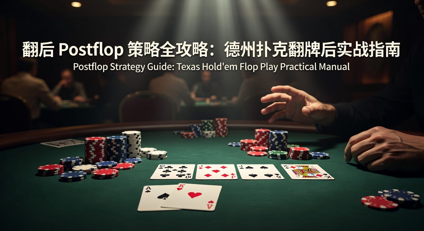 翻后 postflop 实战解读：读牌、范围与下注节奏
