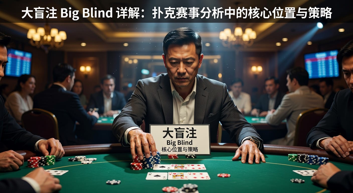 大盲注 Big Blind：位置、筹码与下注逻辑