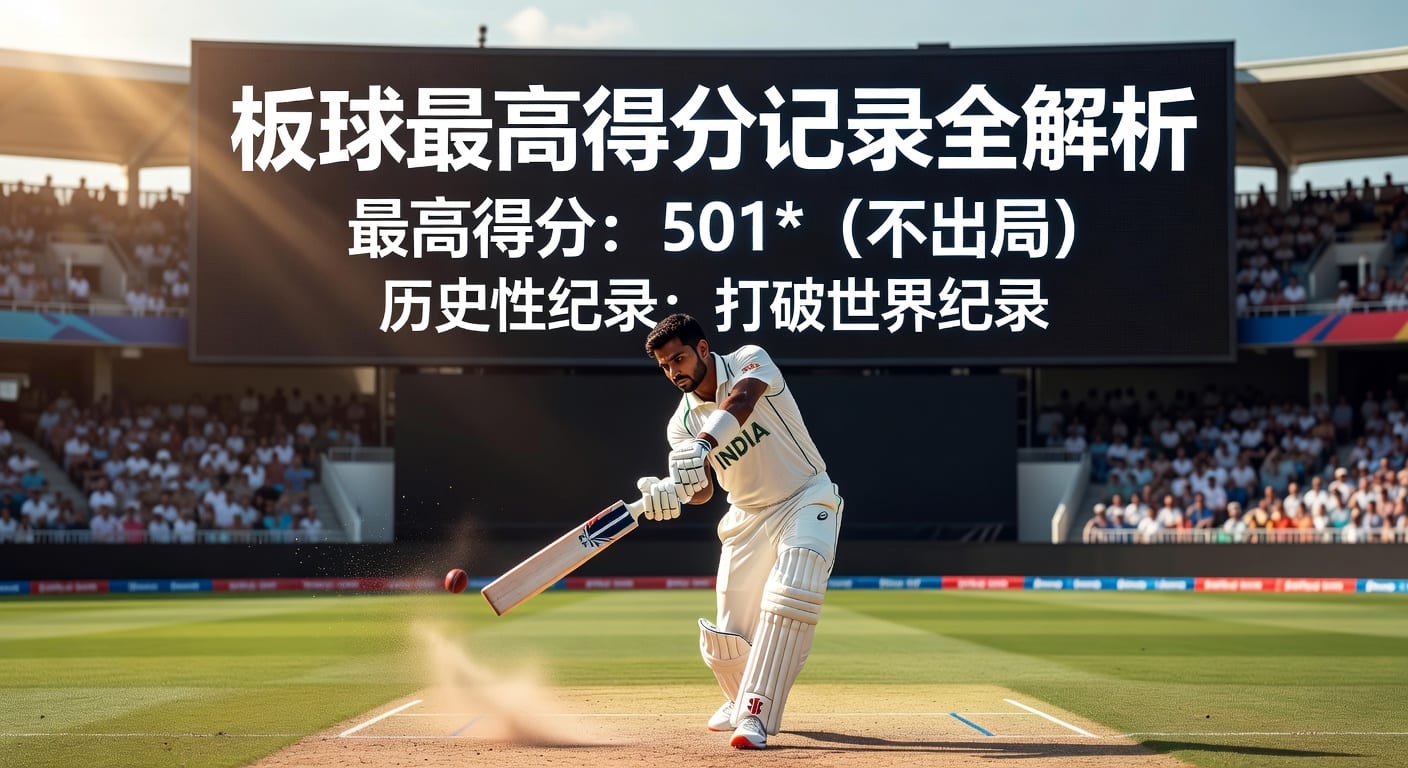板球最高得分 Highest Score：纪录、规则与高分解析